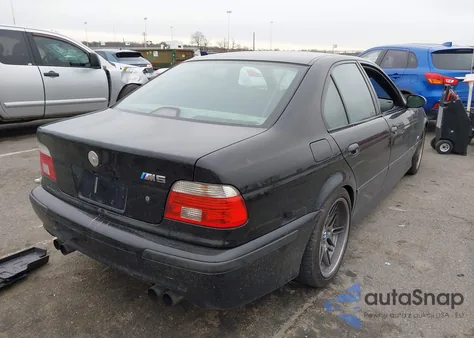 2003 BMW M5 z USA, uszkodzony, nr VIN WBSDE934X3CF93936